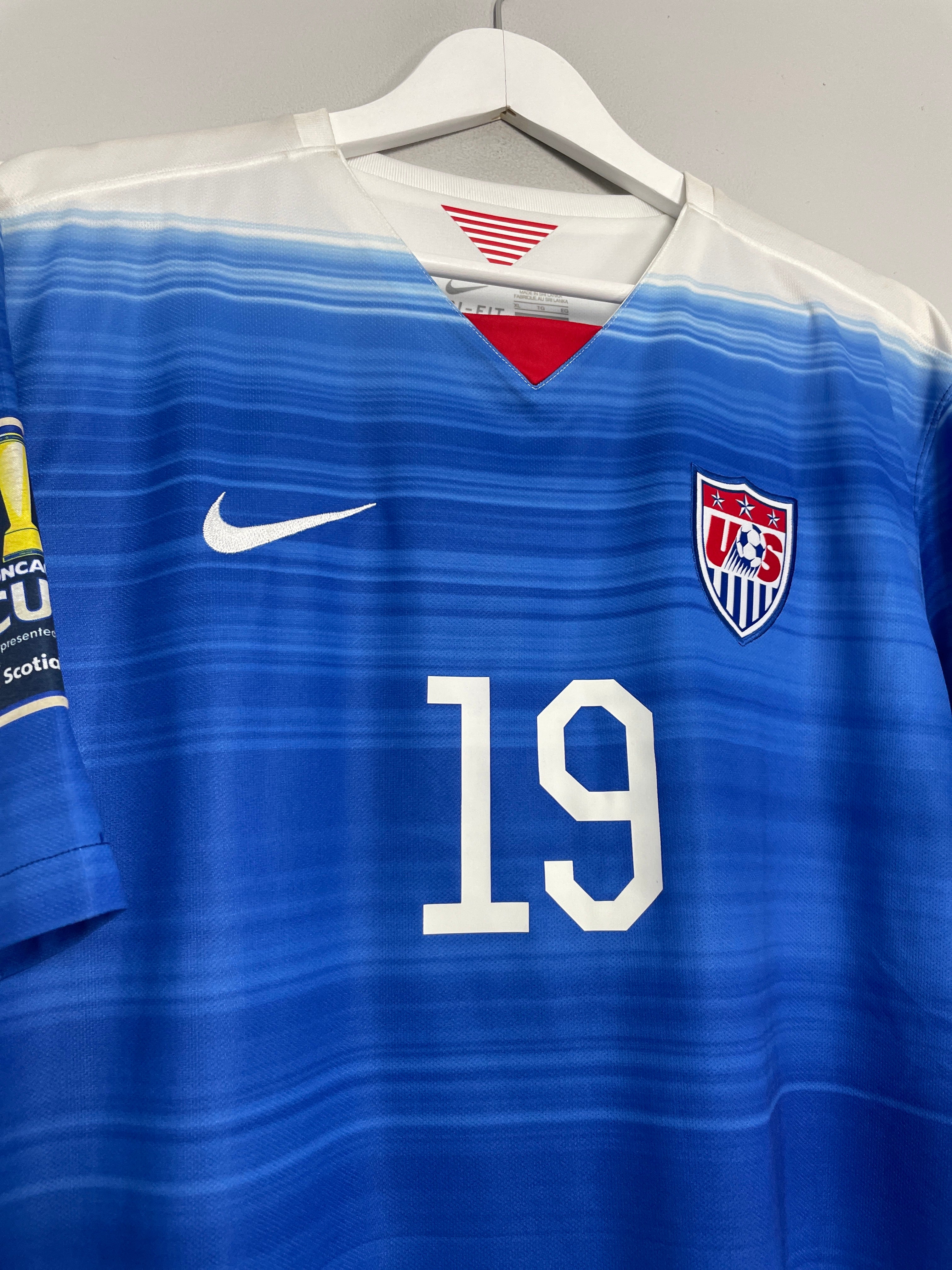 Shop 2015/16 USA ZUSI #19 *BNWT* AWAY SHIRT (XL) NIKE, classic football shirts, vintage football shirts & retro soccer jerseys at Cult Kits