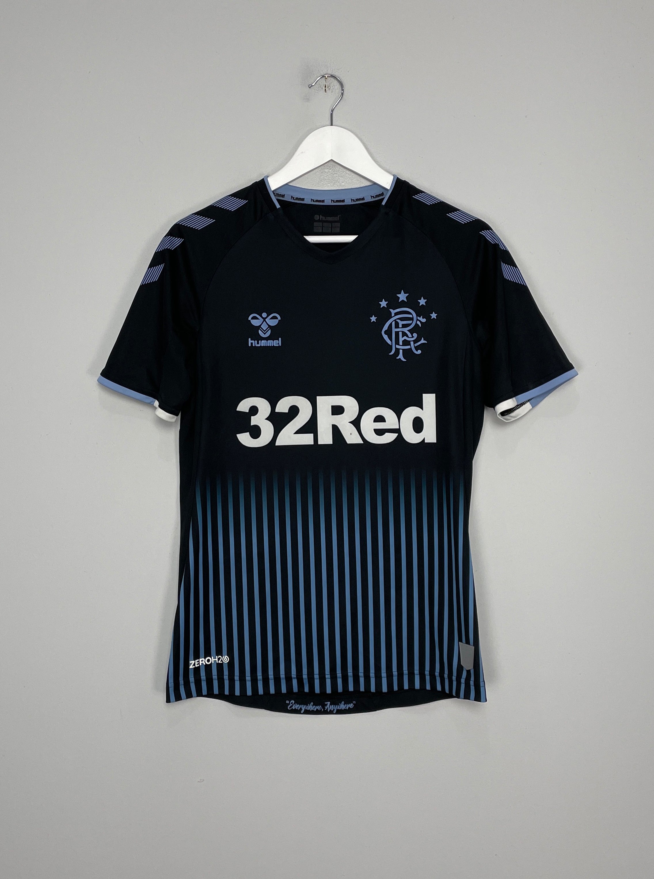 Shop 2019/20 RANGERS AWAY SHIRT (S) HUMMEL, classic football shirts, vintage football shirts & retro soccer jerseys at Cult Kits