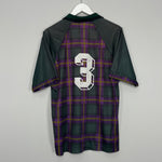 Shop 1995/96 TANJONG PAJAR BOYS CLUB #3 TARTAN SHIRT (L) UMBRO, classic football shirts, vintage football shirts & retro soccer jerseys at Cult Kits
