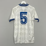 Shop 1987/88 JAPAN #5 *OLYMPIC QUALIFIER - PLAYER ISSUE* AWAY SHIRT (M) ASICS, classic football shirts, vintage football shirts & retro soccer jerseys at Cult Kits