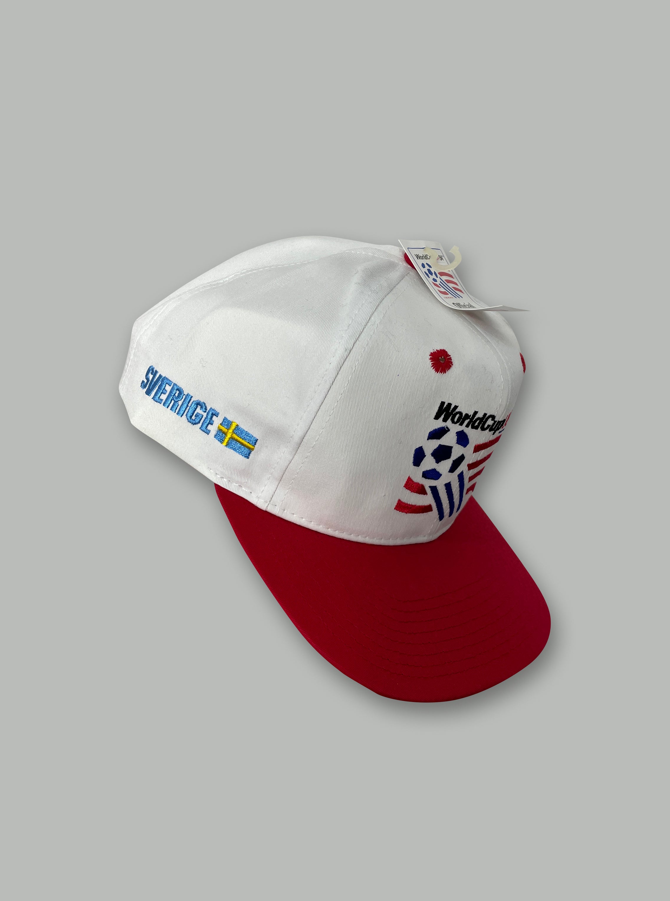 Shop 1994 USA x SWEDEN *BNWT* WORLD CUP CAP TWINS, classic football shirts, vintage football shirts & retro soccer jerseys at Cult Kits