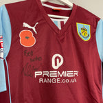 Shop 2013/14 BURNLEY INGS #10 *MATCH ISSUE + SIGNED* HOME SHIRT (M) PUMA, classic football shirts, vintage football shirts & retro soccer jerseys at Cult Kits