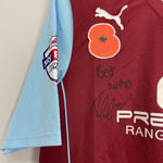 Shop 2013/14 BURNLEY INGS #10 *MATCH ISSUE + SIGNED* HOME SHIRT (M) PUMA, classic football shirts, vintage football shirts & retro soccer jerseys at Cult Kits