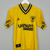 Shop 1998/00 OXFORD UNITED HOME SHIRT (XS) NEW BALANCE, classic football shirts, vintage football shirts & retro soccer jerseys at Cult Kits