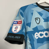 Shop 2019/21 FOREST GREEN ROVERS MILLS #23 *MATCH ISSUE* THIRD SHIRT (S) PL, classic football shirts, vintage football shirts & retro soccer jerseys at Cult Kits