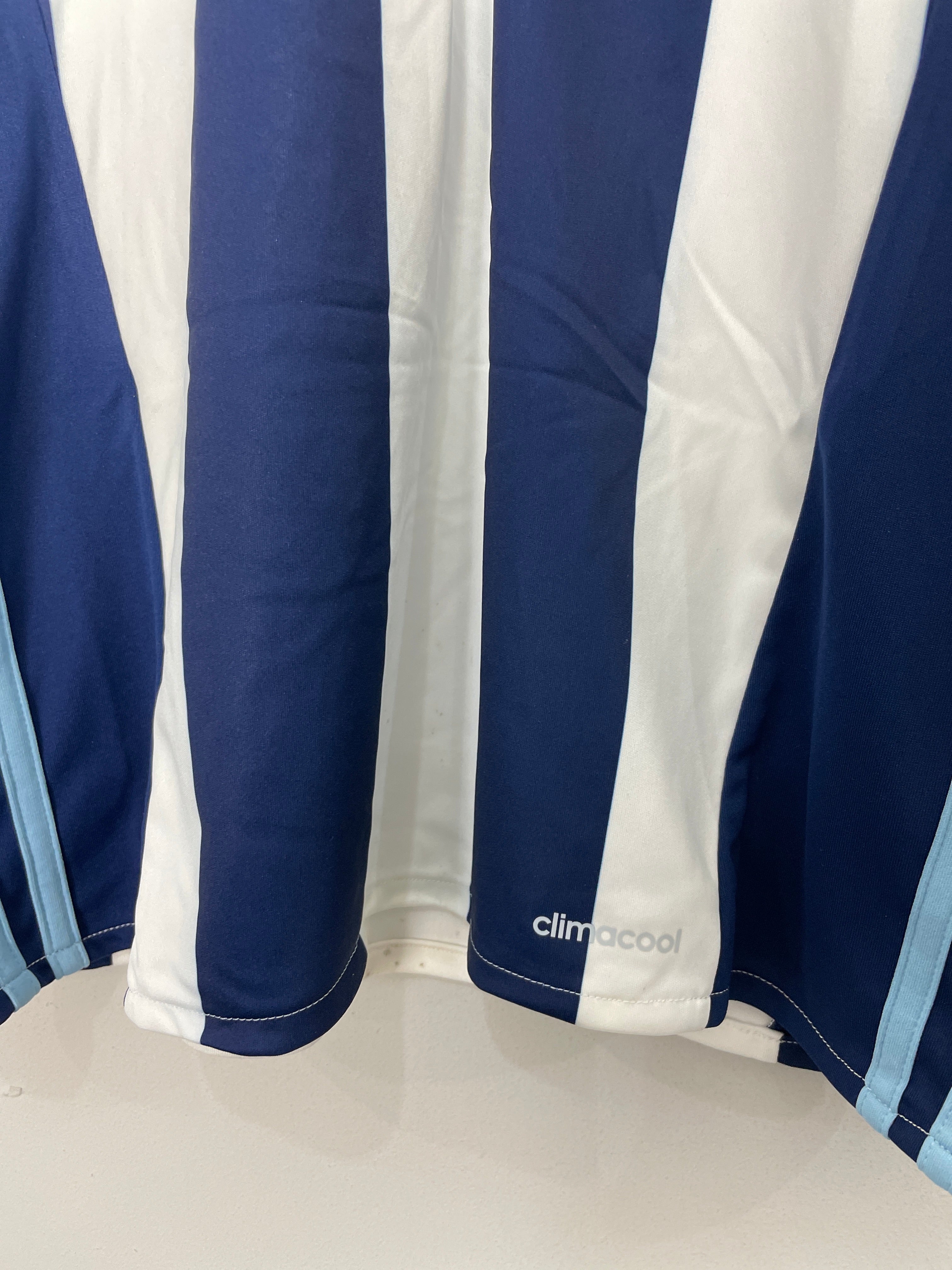 Shop 2016/17 WEST BROM CHADLI #22 *MATCH WORN* HOME SHIRT (M) ADIDAS, classic football shirts, vintage football shirts & retro soccer jerseys at Cult Kits