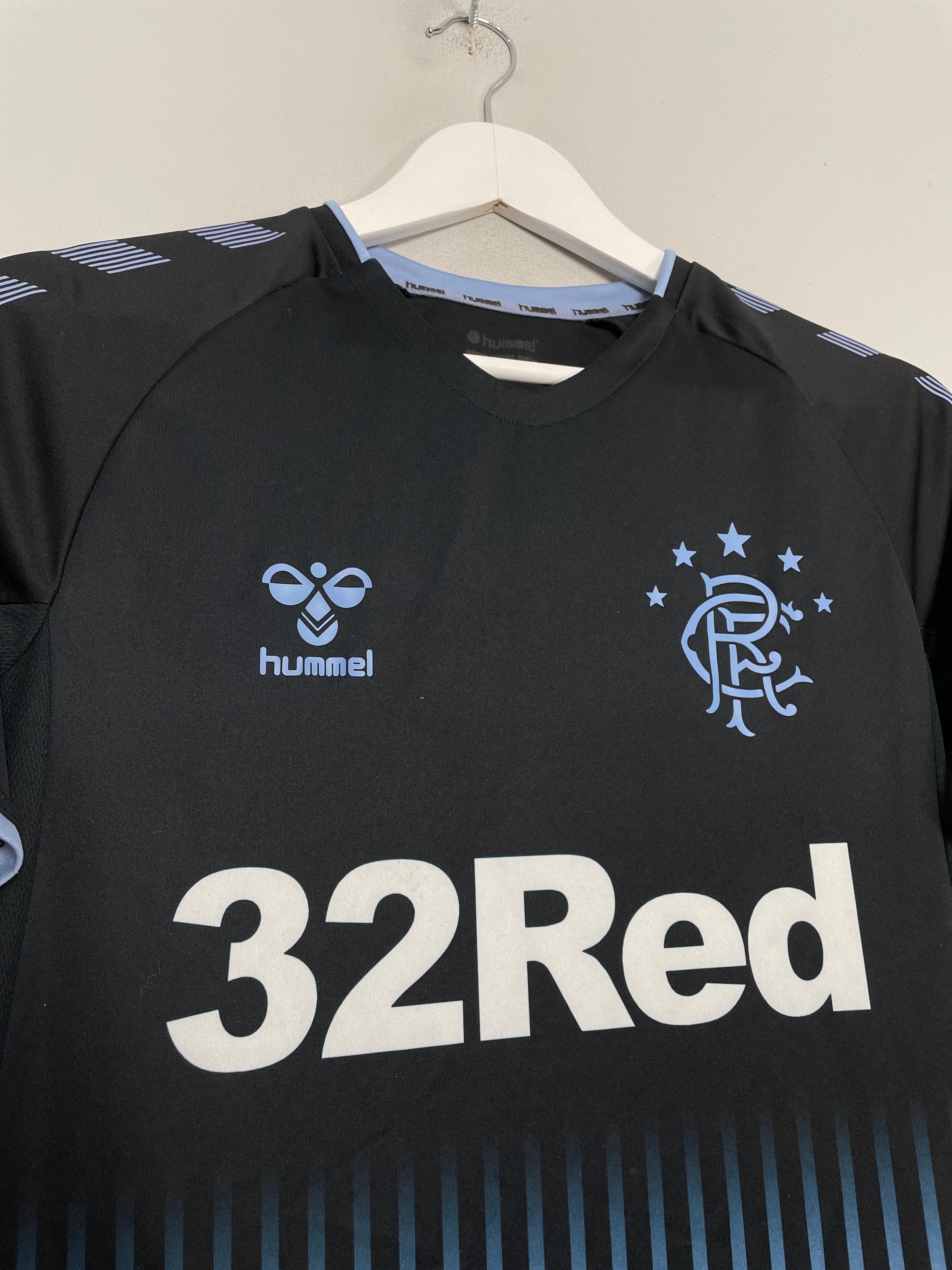 Shop 2019/20 RANGERS AWAY SHIRT (S) HUMMEL, classic football shirts, vintage football shirts & retro soccer jerseys at Cult Kits