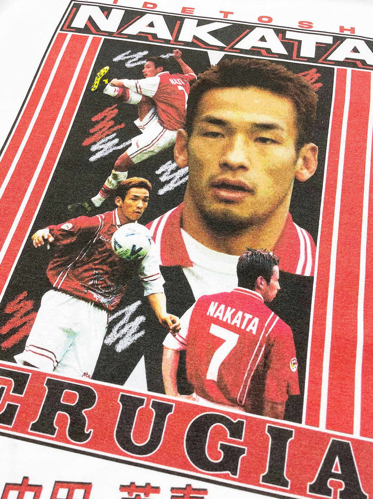 Shop PERUGIA NAKATA BOOTLEG TEE, classic football shirts, vintage football shirts & retro soccer jerseys at Cult Kits