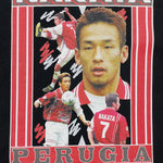 Shop PERUGIA NAKATA BOOTLEG TEE, classic football shirts, vintage football shirts & retro soccer jerseys at Cult Kits