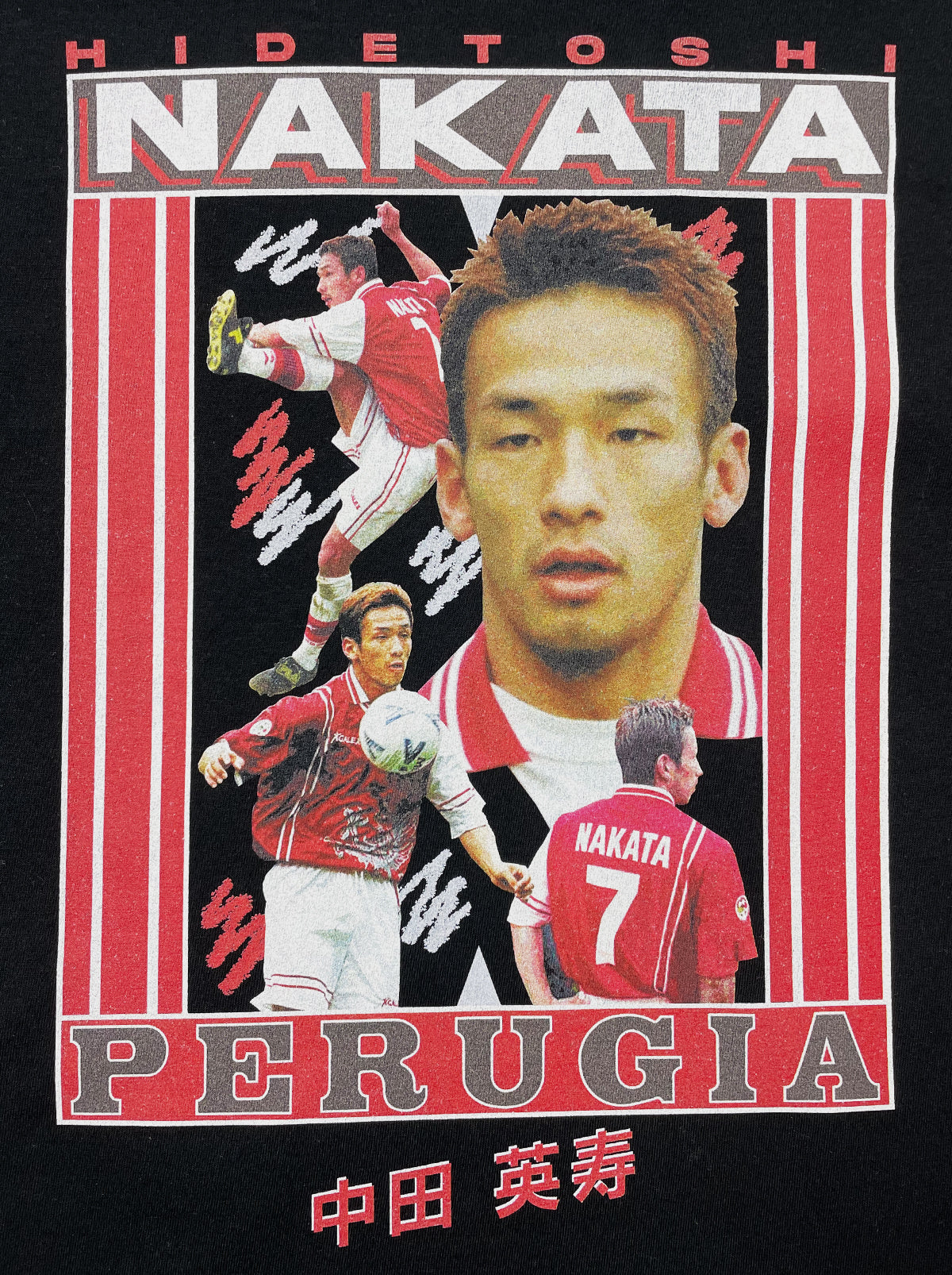 Shop PERUGIA NAKATA BOOTLEG TEE, classic football shirts, vintage football shirts & retro soccer jerseys at Cult Kits