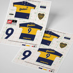 Shop Iconic Kit Design - Boca Juniors Nike Print, classic football shirts, vintage football shirts & retro soccer jerseys at Cult Kits