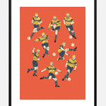 Shop DENNIS BERGKAMP BY CHESTER HOLME, classic football shirts, vintage football shirts & retro soccer jerseys at Cult Kits