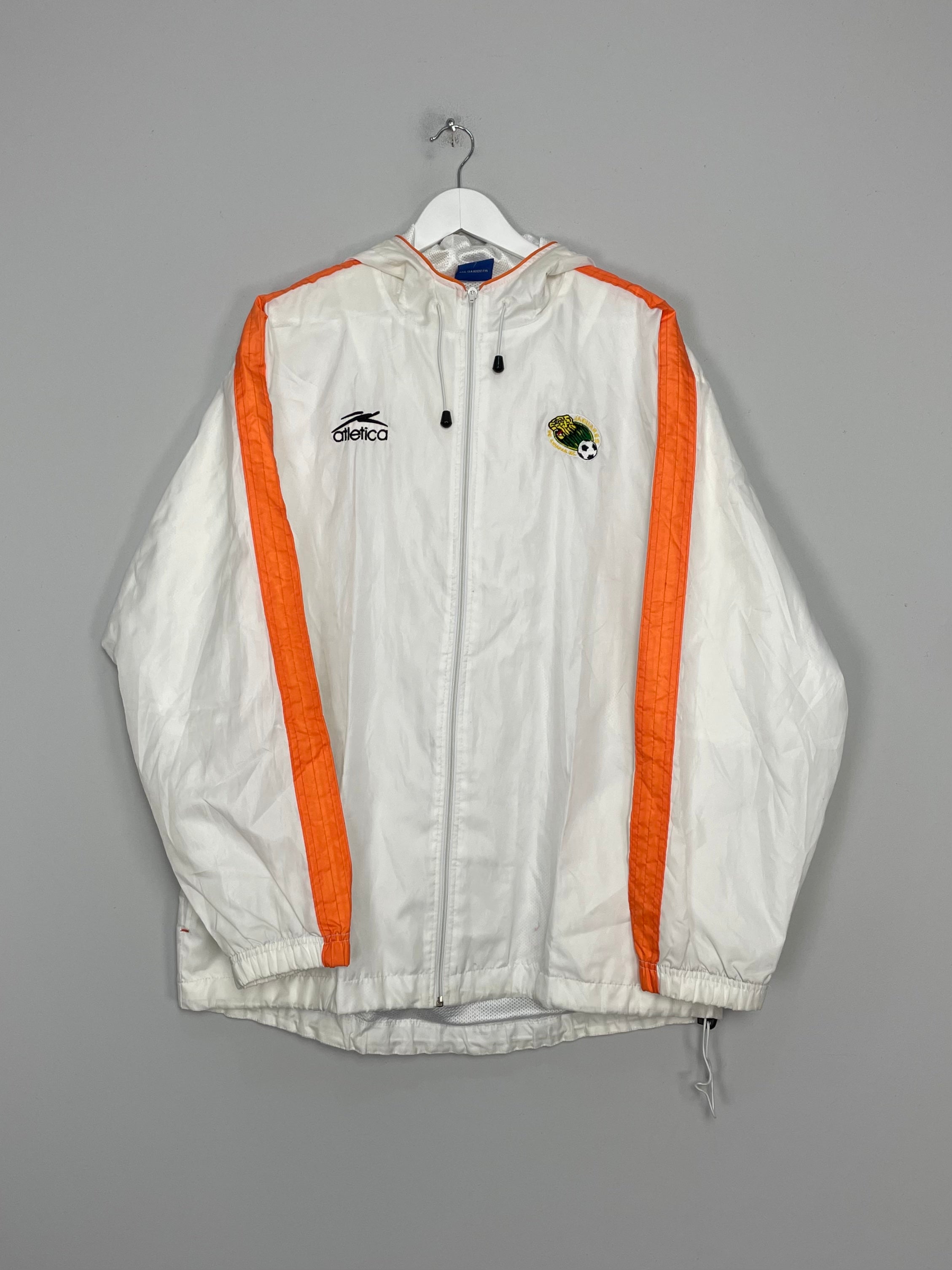 Shop 2009/10 CHIAPAS JAGUARES RAIN JACKET (XL) ATLETICA, classic football shirts, vintage football shirts & retro soccer jerseys at Cult Kits