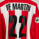 Shop 2003/04 VICENZA DE MARTIN #22 *MATCH ISSUE* HOME SHIRT (XL) BIEMME, classic football shirts, vintage football shirts & retro soccer jerseys at Cult Kits