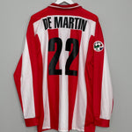Shop 2003/04 VICENZA DE MARTIN #22 *MATCH ISSUE* HOME SHIRT (XL) BIEMME, classic football shirts, vintage football shirts & retro soccer jerseys at Cult Kits