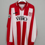 Shop 2003/04 VICENZA DE MARTIN #22 *MATCH ISSUE* HOME SHIRT (XL) BIEMME, classic football shirts, vintage football shirts & retro soccer jerseys at Cult Kits