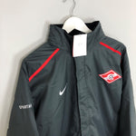 Shop 2006/07 Spartak Moscow *BNWT* Fleece Lined Bench Coat (L) Nike, classic football shirts, vintage football shirts & retro soccer jerseys at Cult Kits