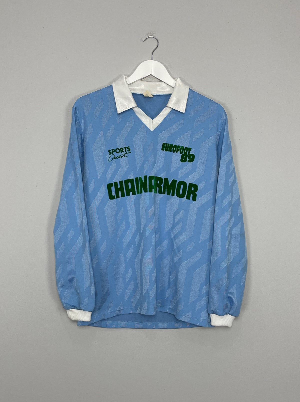 Shop 1992 EUROFOOT89 HOME SHIRT (M) SPORTS QUEST, classic football shirts, vintage football shirts & retro soccer jerseys at Cult Kits