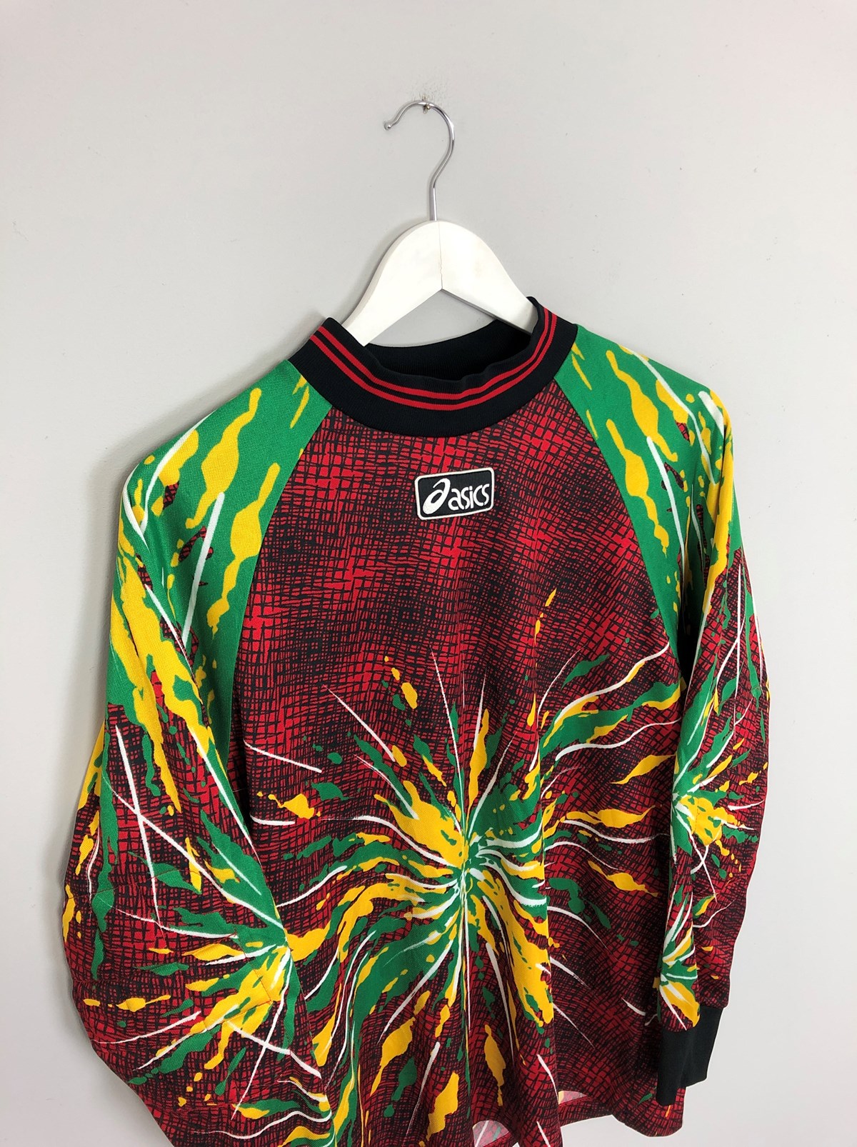 Shop 1992/93 ASICS TEMPLATE GK SHIRT (S), classic football shirts, vintage football shirts & retro soccer jerseys at Cult Kits