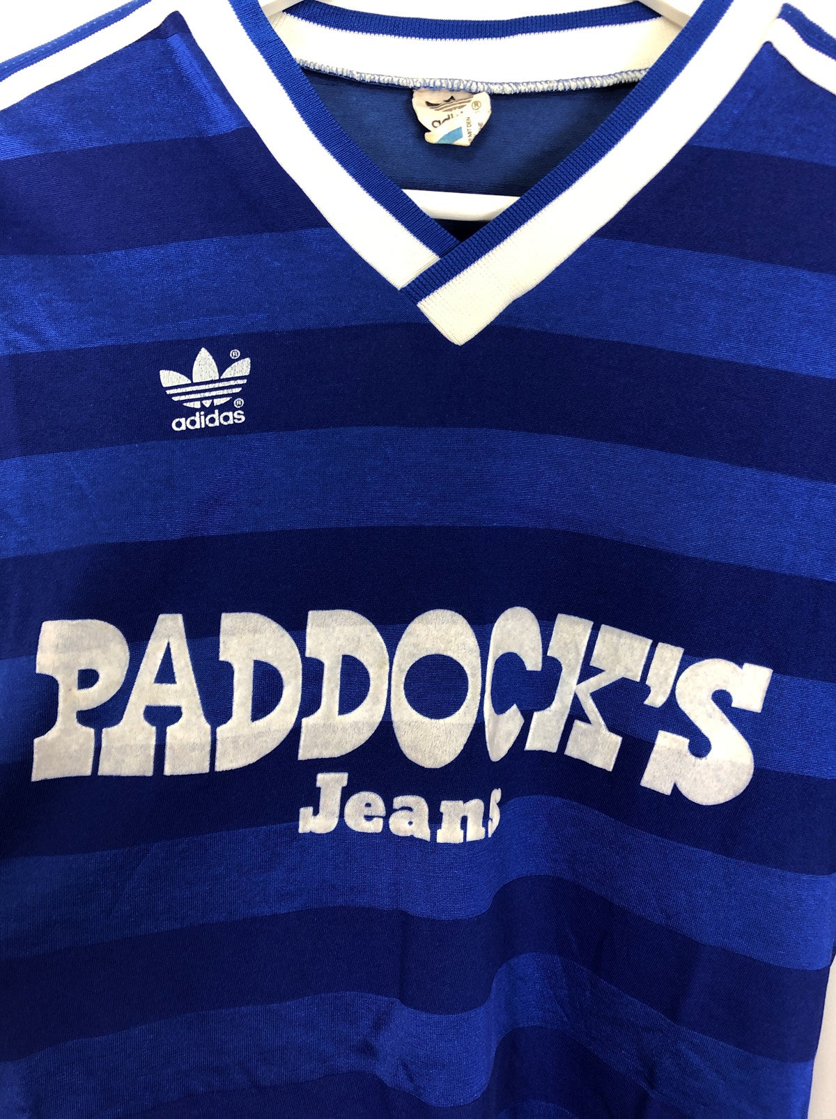 Shop 1985/86 SCHALKE L/S HOME SHIRT (S) ADIDAS, classic football shirts, vintage football shirts & retro soccer jerseys at Cult Kits