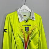 Shop 2011/12 ITALY FIGC REFEREE L/S SHIRT (S*) DIADORA, classic football shirts, vintage football shirts & retro soccer jerseys at Cult Kits