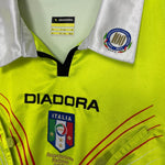 Shop 2011/12 ITALY FIGC REFEREE L/S SHIRT (S*) DIADORA, classic football shirts, vintage football shirts & retro soccer jerseys at Cult Kits