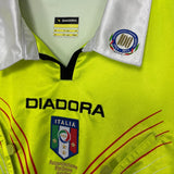 Shop 2011/12 ITALY FIGC REFEREE L/S SHIRT (S*) DIADORA, classic football shirts, vintage football shirts & retro soccer jerseys at Cult Kits