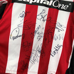 Shop 2007/08 SHEFFIELD UNITED HENDRIE #11 *MATCH WORN + SQUAD SIGNED* HOME SHIRT (M) LE COQ SPORTIF, classic football shirts, vintage football shirts & retro soccer jerseys at Cult Kits