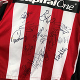 Shop 2007/08 SHEFFIELD UNITED HENDRIE #11 *MATCH WORN + SQUAD SIGNED* HOME SHIRT (M) LE COQ SPORTIF, classic football shirts, vintage football shirts & retro soccer jerseys at Cult Kits