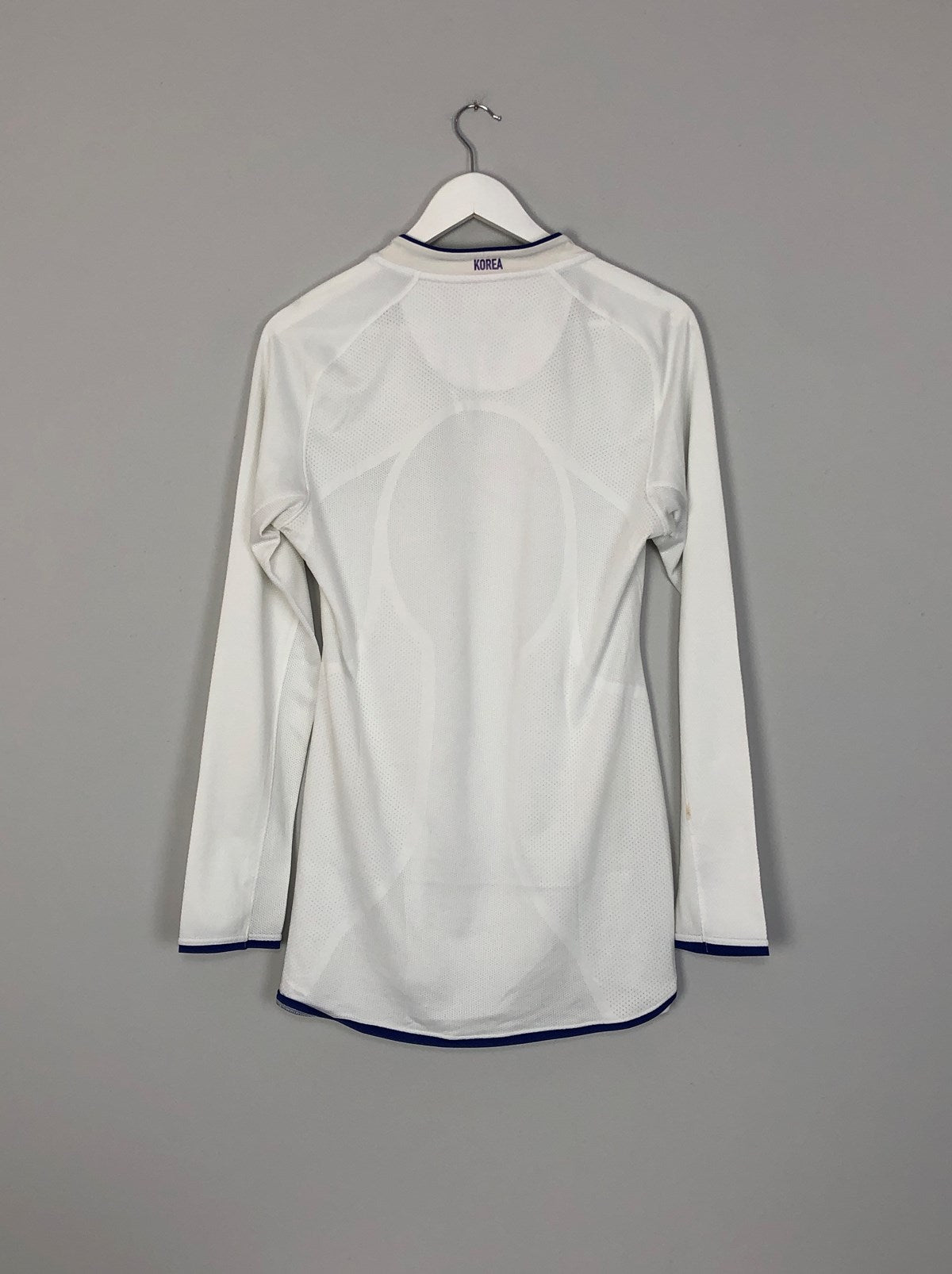 Shop 2008/10 SOUTH KOREA *PLAYER ISSUE* L/S AWAY SHIRT (XL) NIKE, classic football shirts, vintage football shirts & retro soccer jerseys at Cult Kits