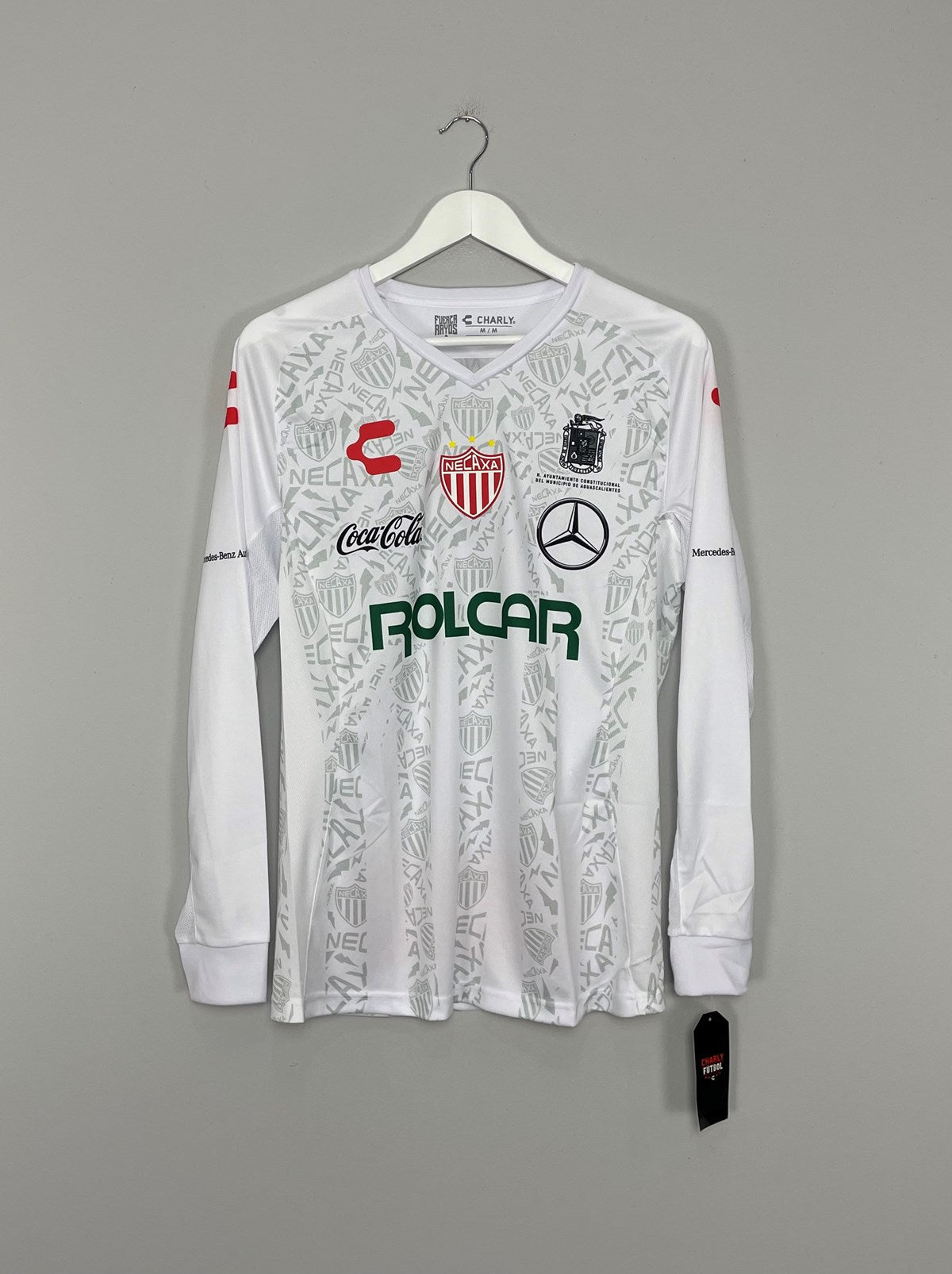 Shop 2019/20 NECAXA *BNWT* L/S HOME SHIRT (MULTIPLE SIZES) CHARLY FUTBOL, classic football shirts, vintage football shirts & retro soccer jerseys at Cult Kits
