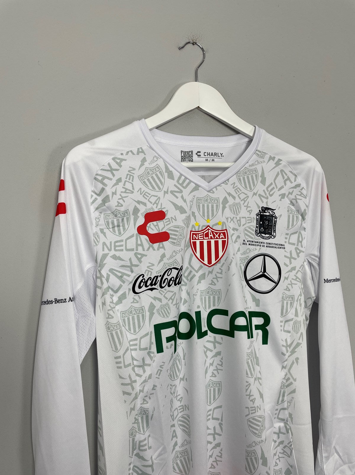 Shop 2019/20 NECAXA *BNWT* L/S HOME SHIRT (MULTIPLE SIZES) CHARLY FUTBOL, classic football shirts, vintage football shirts & retro soccer jerseys at Cult Kits