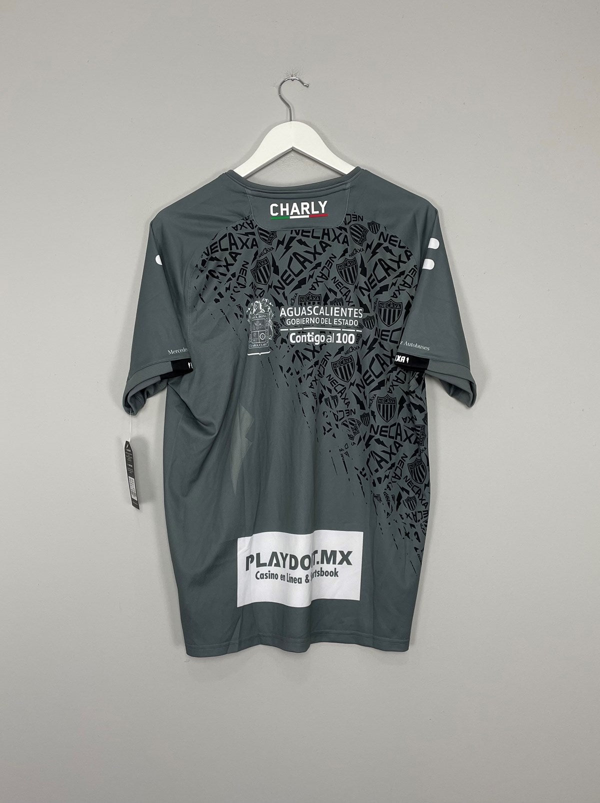 Shop 2019/20 NECAXA *BNWT* AWAY SHIRT (S) CHARLY FUTBOL, classic football shirts, vintage football shirts & retro soccer jerseys at Cult Kits