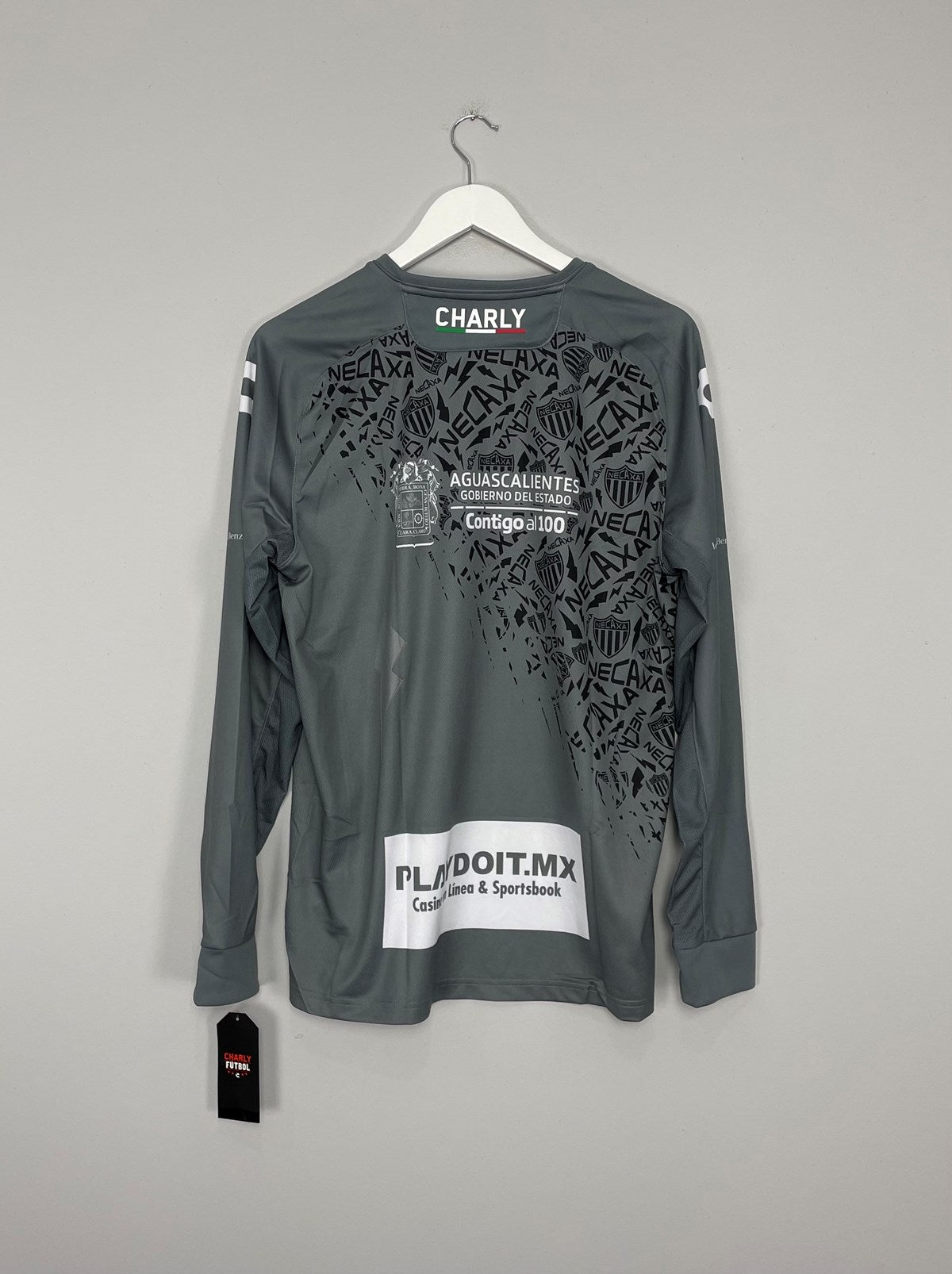 Shop 2019/20 NECAXA *BNWT* L/S AWAY SHIRT (MULTIPLE SIZES) CHARLY FUTBOL, classic football shirts, vintage football shirts & retro soccer jerseys at Cult Kits