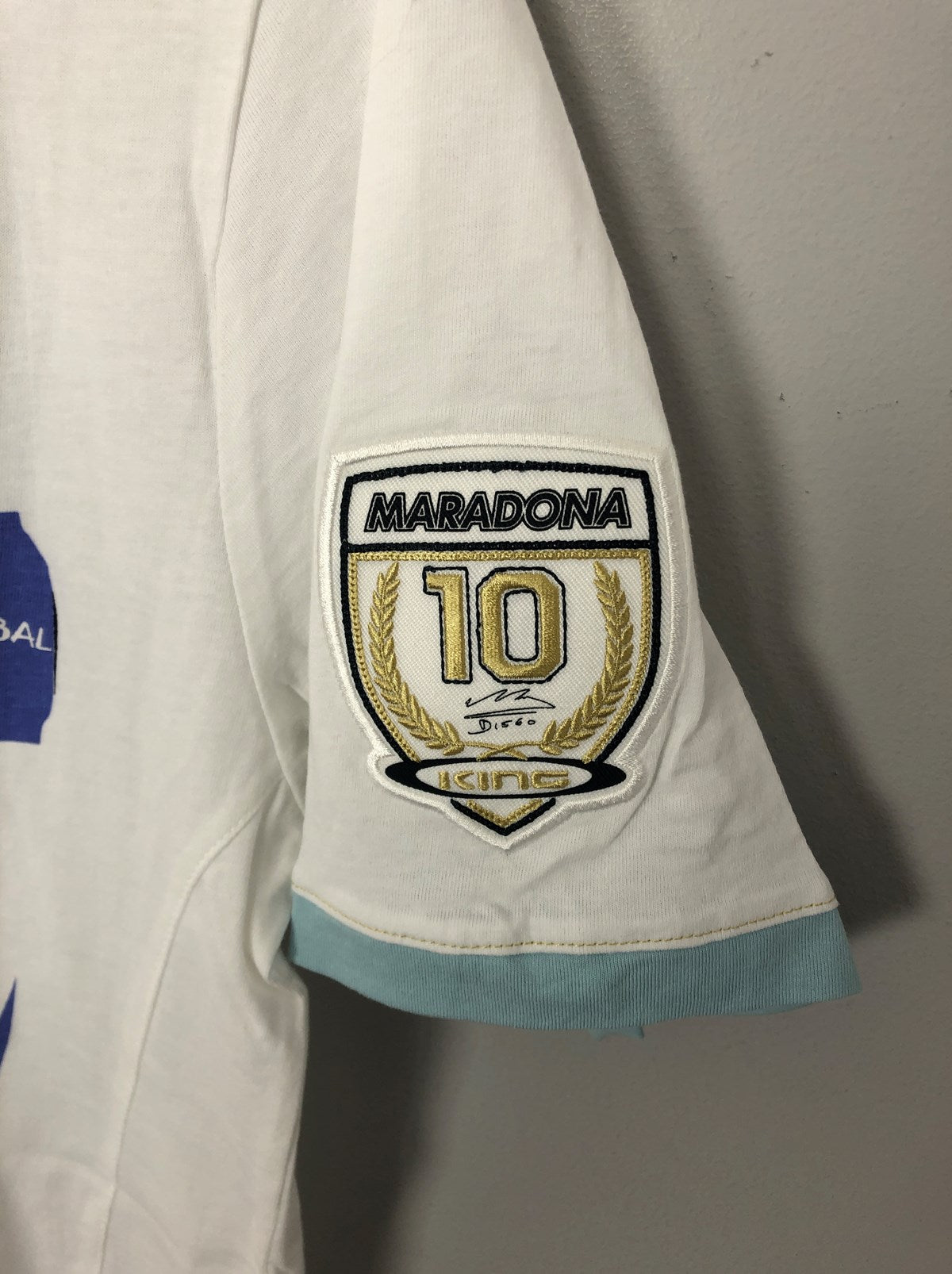 Shop 2010 Puma King Maradona Graphic Tee (Kids Sizes), classic football shirts, vintage football shirts & retro soccer jerseys at Cult Kits