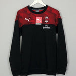 Shop 2019/20 AC Milan *BNWT* Casuals Crew Jumper Sweater (Multiple Sizes) Puma, classic football shirts, vintage football shirts & retro soccer jerseys at Cult Kits