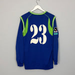 Shop 2003 SHONAN BELLMARE #23 *PLAYER ISSUE* L/S HOME SHIRT (M) PUMA, classic football shirts, vintage football shirts & retro soccer jerseys at Cult Kits