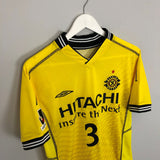 Shop 2006 KASHIWA REYSOL #3 (KONDO) HOME SHIRT (S) UMBRO, classic football shirts, vintage football shirts & retro soccer jerseys at Cult Kits