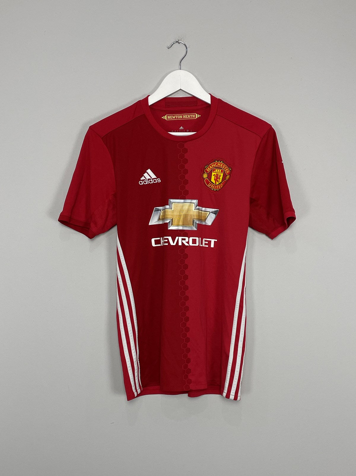 Shop 2016/17 MANCHESTER UNITED HOME SHIRT (S) ADIDAS, classic football shirts, vintage football shirts & retro soccer jerseys at Cult Kits
