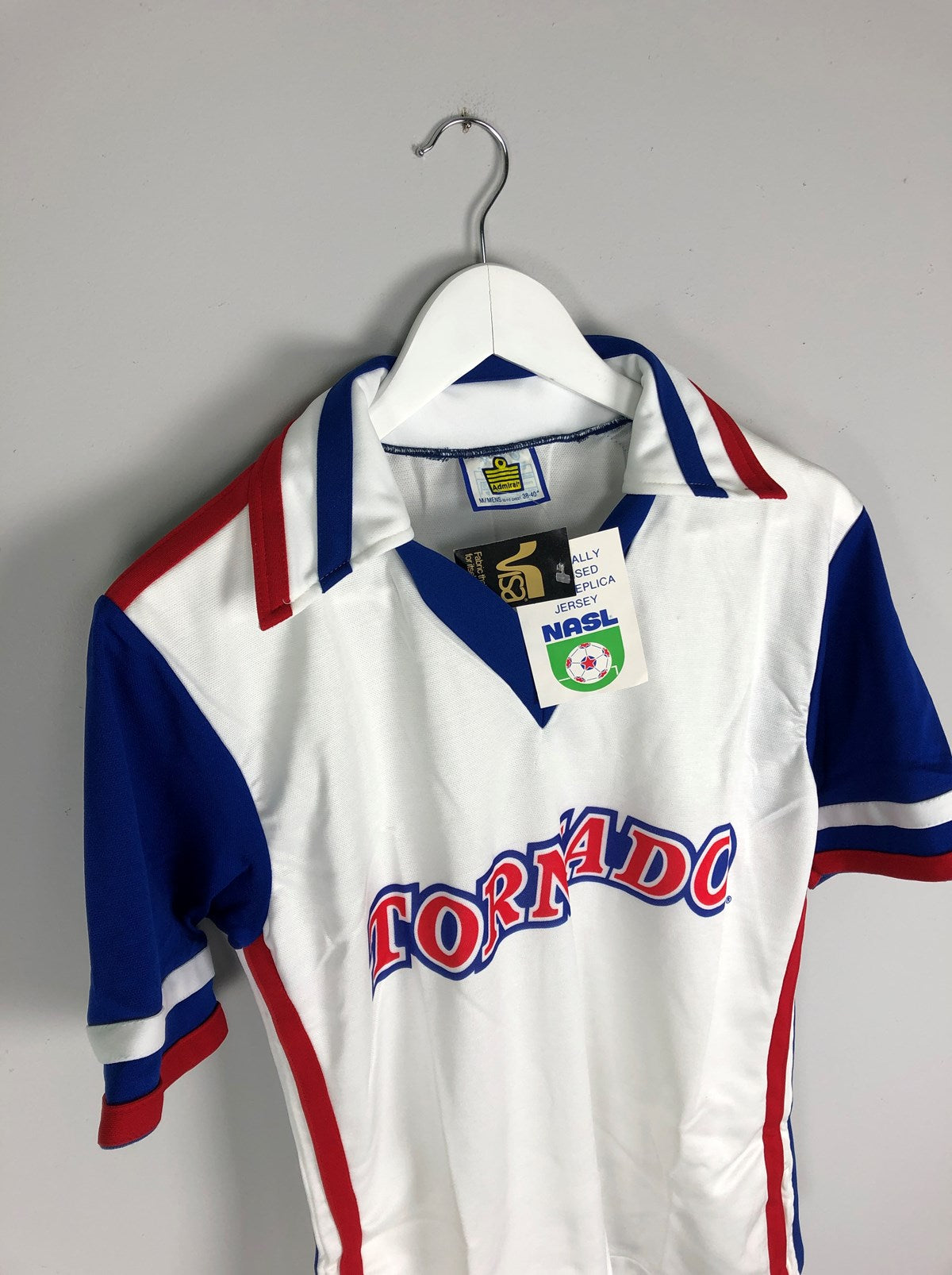 Shop 1978/80 Dallas Tornado *BNWT* Home Shirt (M) Admiral NASL, classic football shirts, vintage football shirts & retro soccer jerseys at Cult Kits