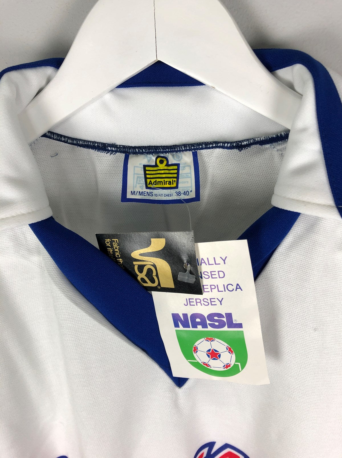 Shop 1978/80 Dallas Tornado *BNWT* Home Shirt (M) Admiral NASL, classic football shirts, vintage football shirts & retro soccer jerseys at Cult Kits