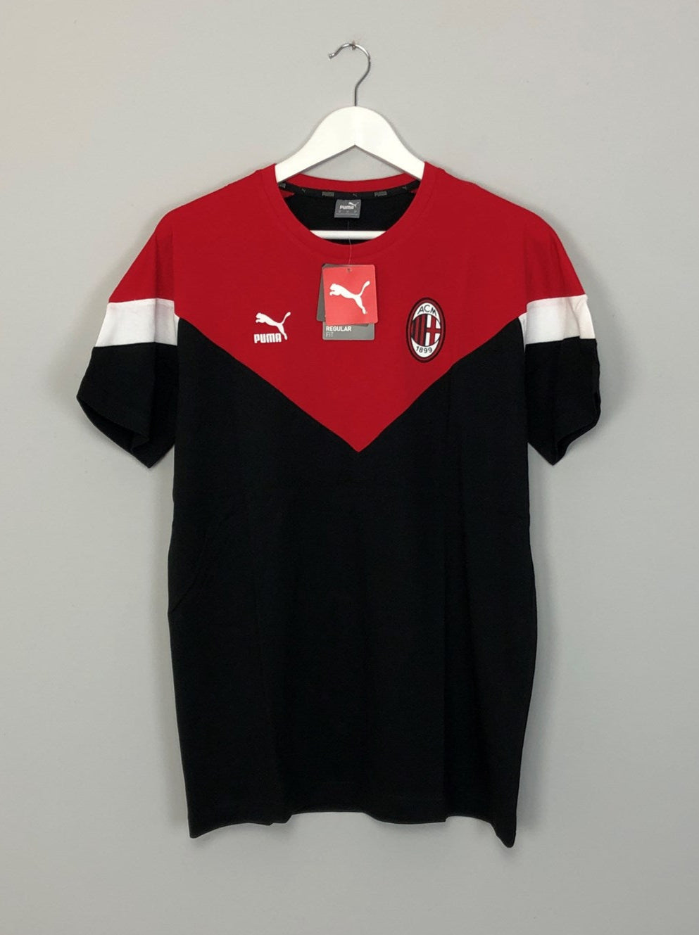 Shop 2019/20 AC Milan *BNWT* Puma Iconic T-Shirt (Multiple Sizes), classic football shirts, vintage football shirts & retro soccer jerseys at Cult Kits