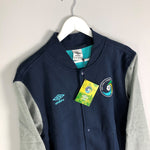 Shop 2011/12 New York Cosmos *BNWT* Fleece Baseball Jacket (Multiple Sizes) Umbro, classic football shirts, vintage football shirts & retro soccer jerseys at Cult Kits