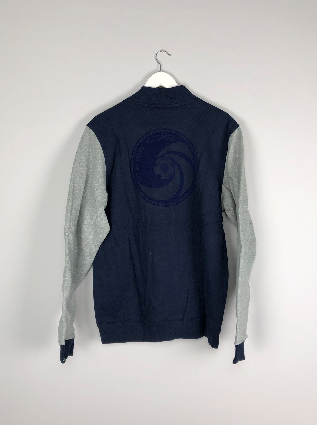 Shop 2011/12 New York Cosmos *BNWT* Fleece Baseball Jacket (Multiple Sizes) Umbro, classic football shirts, vintage football shirts & retro soccer jerseys at Cult Kits