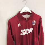 Shop 1995/96 TORINO #3 L/S HOME SHIRT (S) LOTTO, classic football shirts, vintage football shirts & retro soccer jerseys at Cult Kits