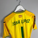 Shop 2014/15 GETAFE LOPEZ #1 *MATCH ISSUE* GK SHIRT (M) JOMA, classic football shirts, vintage football shirts & retro soccer jerseys at Cult Kits