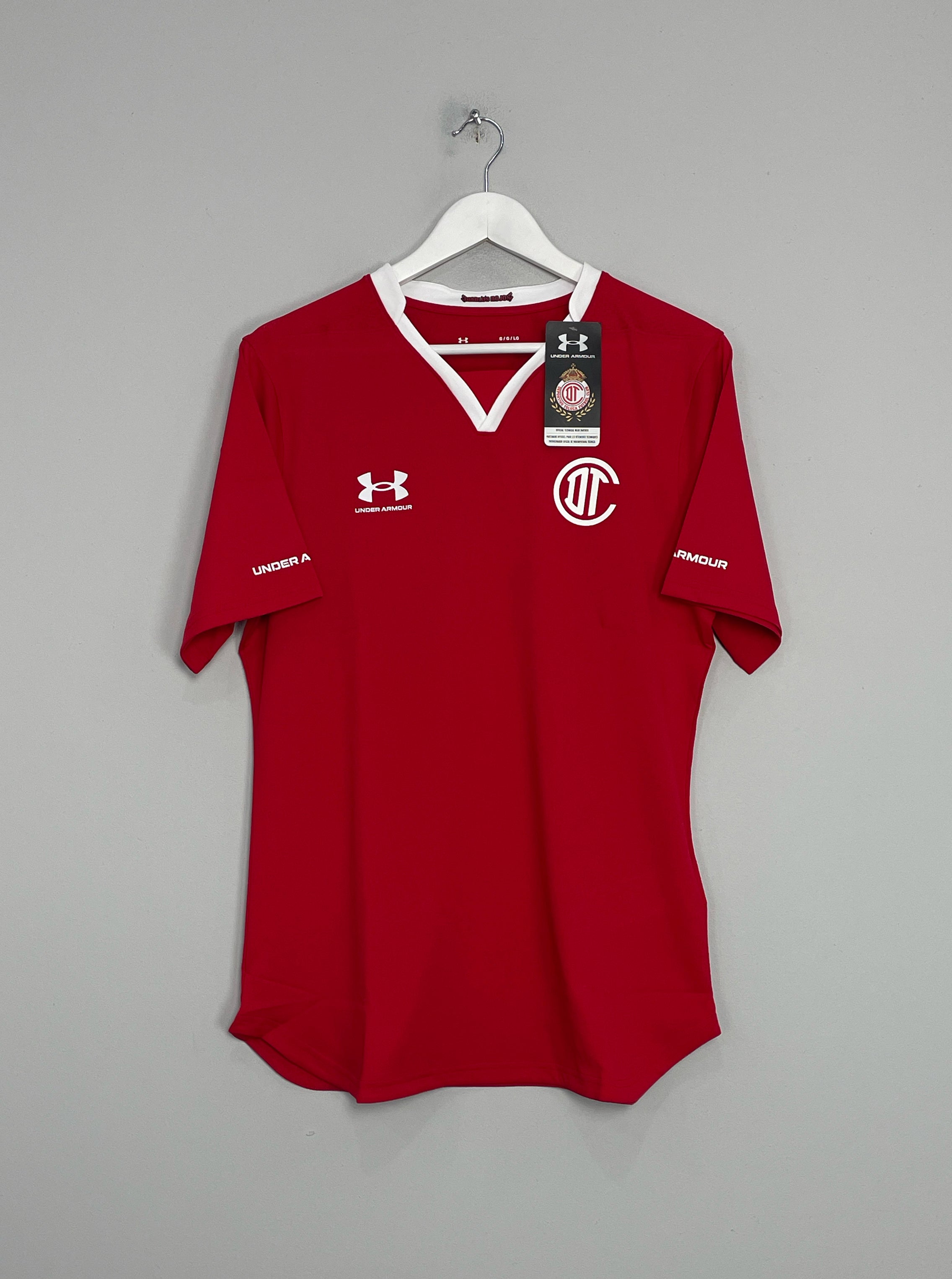 Shop 2022/23 Toluca *BNWT* Authentic Home Shirt (Multiple Sizes) Under Armour, classic football shirts, vintage football shirts & retro soccer jerseys at Cult Kits
