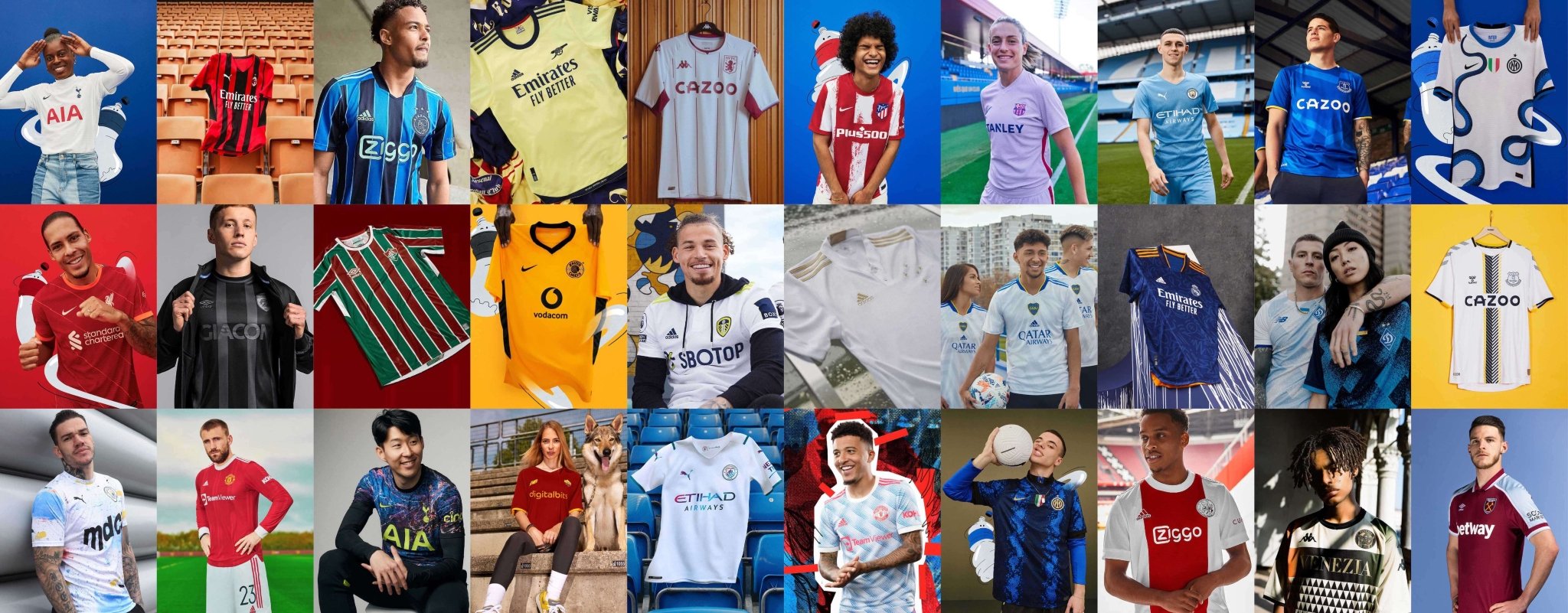 2021/22 FOOTBALL SHIRT RELEASES - Cult Kits