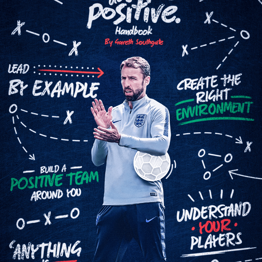 GARETH SOUTHGATE SHOWS SUPPORT  FOR FA RESPECT CAMPAIGN