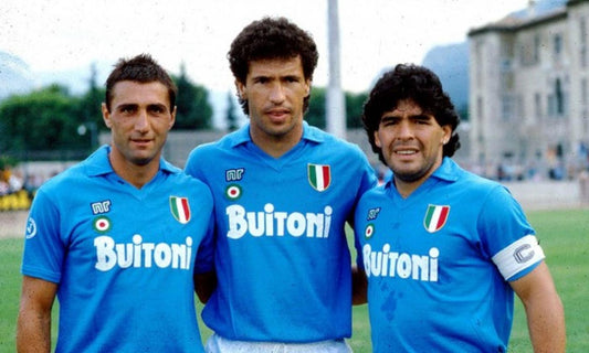 Diego Maradona Napoli Football Shirts